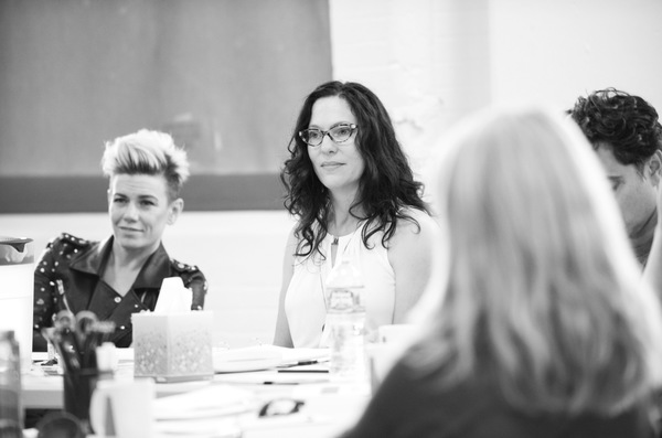 Photo Flash: In Rehearsal for Rajiv Joseph's DESCRIBE THE NIGHT at Atlantic Theater Company Image