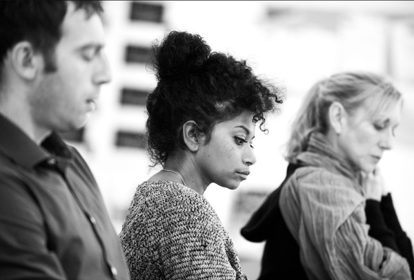 Photo Flash: In Rehearsal for Rajiv Joseph's DESCRIBE THE NIGHT at Atlantic Theater Company Image