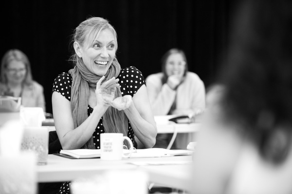 Photo Flash: In Rehearsal for Rajiv Joseph's DESCRIBE THE NIGHT at Atlantic Theater Company Image