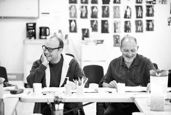 Photo Flash: In Rehearsal for Rajiv Joseph's DESCRIBE THE NIGHT at Atlantic Theater Company Image