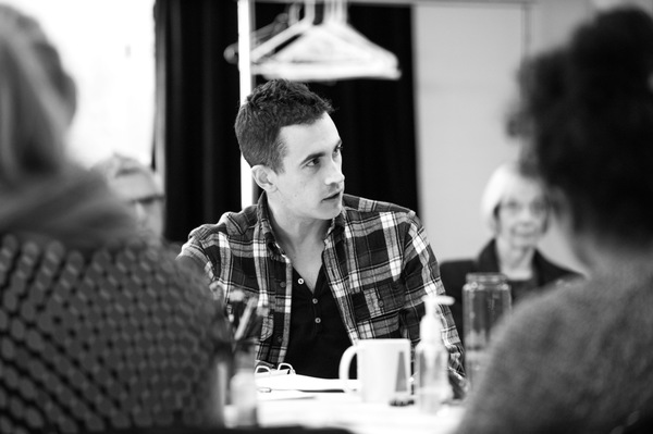 Photo Flash: In Rehearsal for Rajiv Joseph's DESCRIBE THE NIGHT at Atlantic Theater Company Image