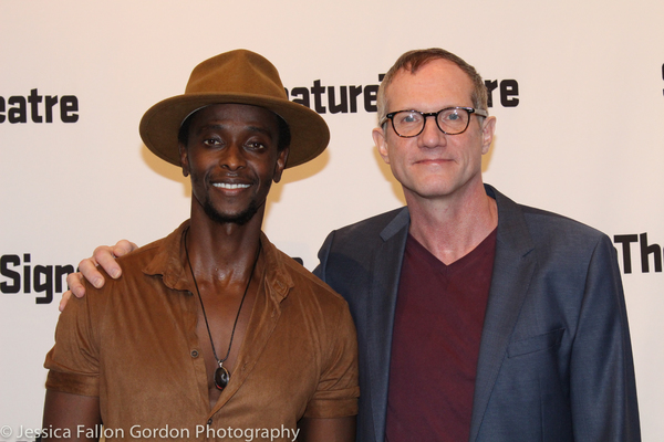 Photo Coverage: Signature Theatre Celebrates Opening Night of JESUS HOPPED THE A TRAIN Image