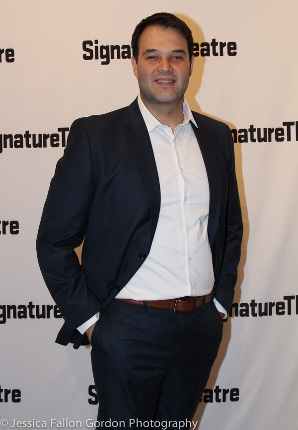 Photo Coverage: Signature Theatre Celebrates Opening Night of JESUS HOPPED THE A TRAIN Image