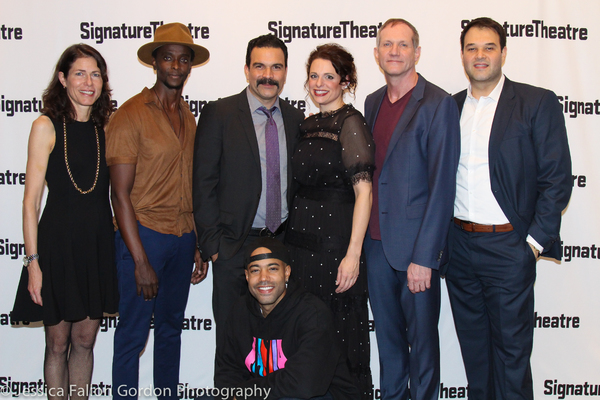 Photo Coverage: Signature Theatre Celebrates Opening Night of JESUS HOPPED THE A TRAIN Image