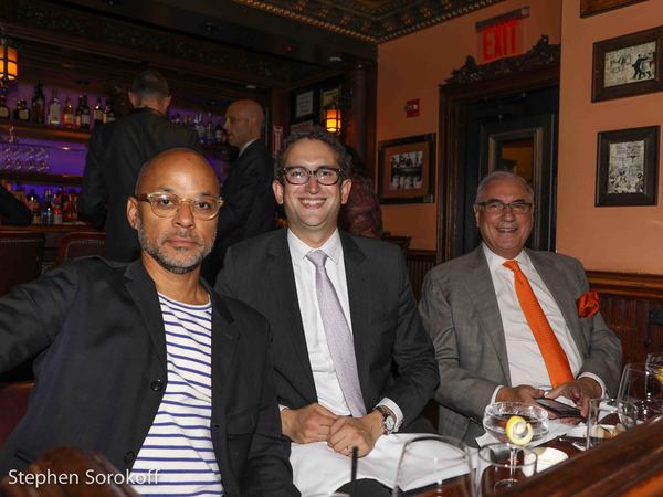 Kevin Saunders, LCAT Art Therapist, Gabriel van Aalst, Pres & CEO NJ Symphony, David  Photo