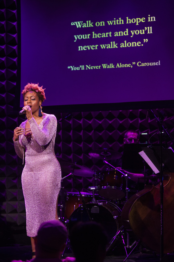 Photo Flash: Lena Hall, Tamika Lawrence, Kate Mulgrew, Alice Ripley and More Take Part in 10th Annual LIVING FOR TODAY Concert Image