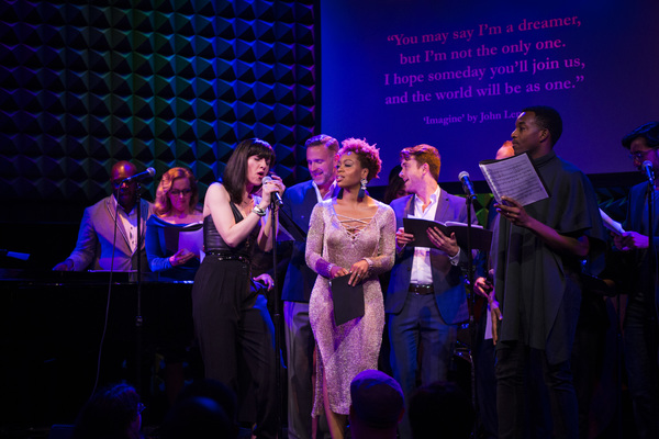 Photo Flash: Lena Hall, Tamika Lawrence, Kate Mulgrew, Alice Ripley and More Take Part in 10th Annual LIVING FOR TODAY Concert Image