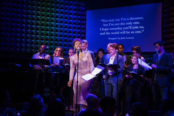 Photo Flash: Lena Hall, Tamika Lawrence, Kate Mulgrew, Alice Ripley and More Take Part in 10th Annual LIVING FOR TODAY Concert Image