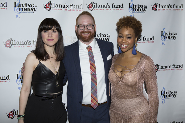 Lena Hall, David Alpert and Tamika Lawrence Photo