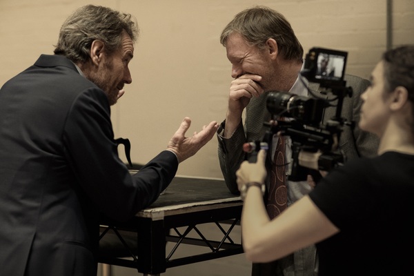Photo Flash: Inside Rehearsals with Bryan Cranston, Michelle Dockery, and Cast of NETWORK at National Theatre Image