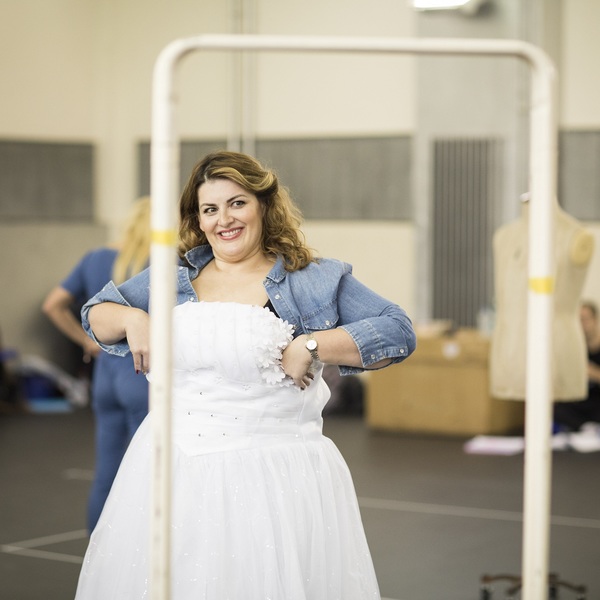 Photo Flash: Freddie Flintoff, Sam Bailey and Natasha Hamilton in Rehearsal for FAT FRIENDS THE MUSICAL 