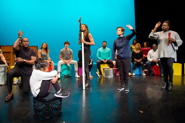 Photo Coverage: Wait No More! Enter the Rehearsal Room for ONCE ON THIS ISLAND Image