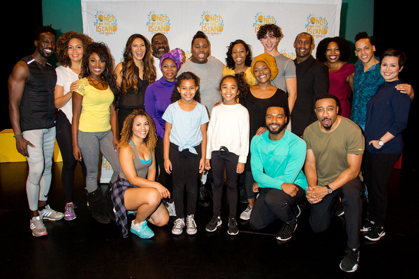 Photo Coverage: Wait No More! Enter the Rehearsal Room for ONCE ON THIS ISLAND Image