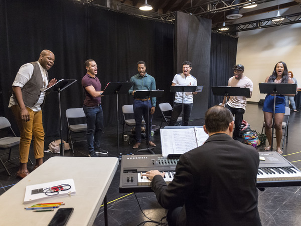 Photo Flash: Cast Complete for SPAMILTON in Los Angeles; Get a Sneak Peek Inside Rehearsals! Image