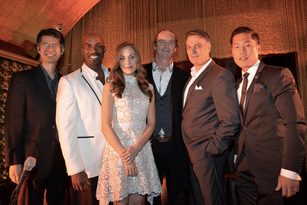 Photo Coverage: Laura Osnes, Robert Cuccioli, and More Celebrate Release of ANGELS Studio Cast Recording Image