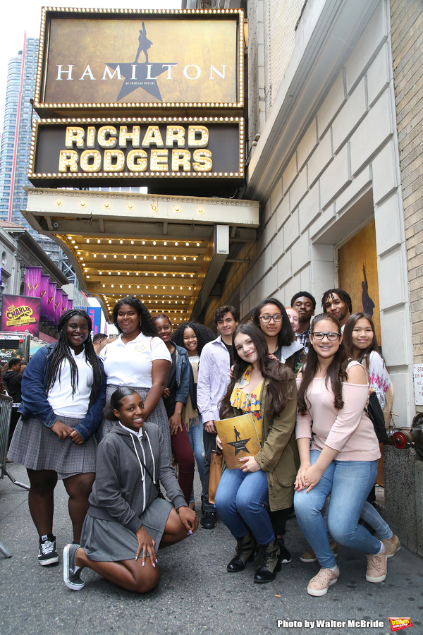 Photo Coverage: NYC Students Get Schooled on Broadway at the Latest #EduHam Image