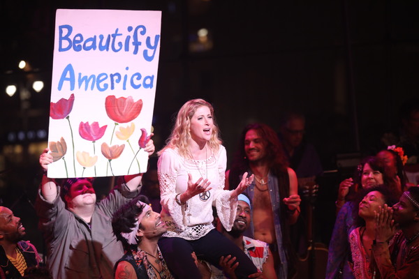Photo Flash: Jonathan Groff, Caissie Levy, Will Swenson and More 'Got Life' at The Public's HAIR Benefit 