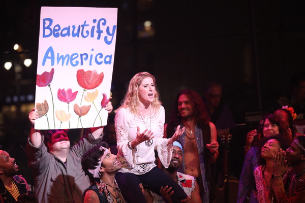 Photo Flash: Jonathan Groff, Caissie Levy, Will Swenson and More 'Got Life' at The Public's HAIR Benefit Image