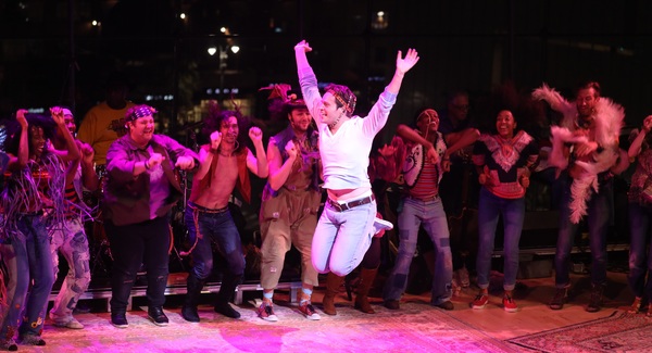 Photo Flash: Jonathan Groff, Caissie Levy, Will Swenson and More 'Got Life' at The Public's HAIR Benefit Image
