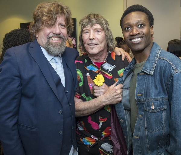 Oskar Eustis, James Rado, and Ato Blankson-Wood Photo