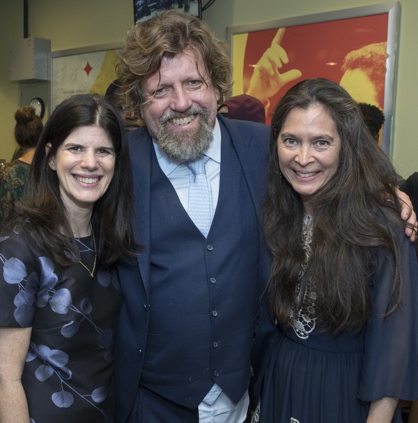 Mandy Hackett, Artistic  Oskar Eustis, and Diane Paulus  Photo