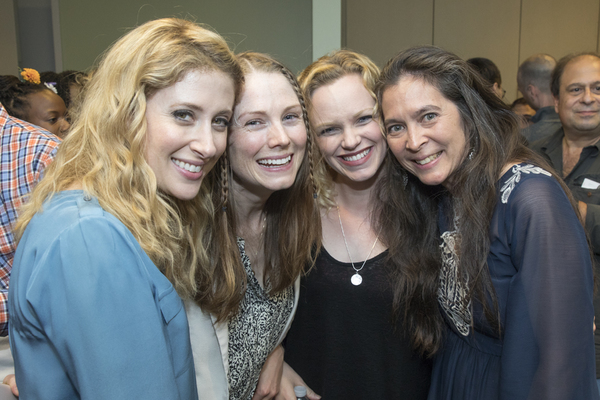 Caissie Levy, Allison Case, Megan Reinking, and  Diane Paulus Photo