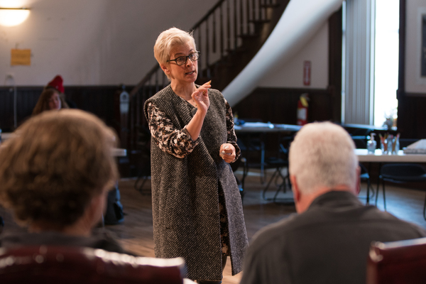 Photo Flash: Inside Rehearsal for Tracy Letts's THE MINUTES at Steppenwolf 