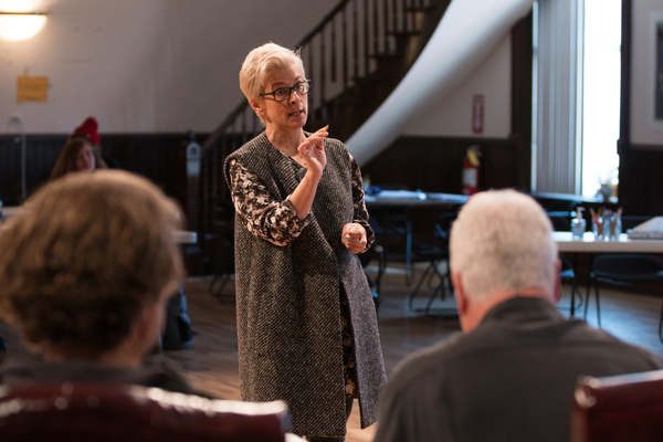 Photo Flash: Inside Rehearsal for Tracy Letts's THE MINUTES at Steppenwolf Image