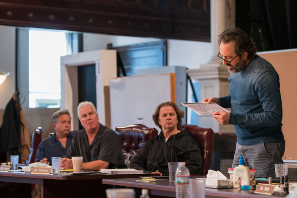 Photo Flash: Inside Rehearsal for Tracy Letts's THE MINUTES at Steppenwolf Image