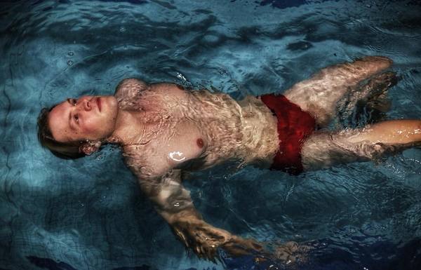 Photo Flash: First Look - Epic Theatre Makes a Splash with Site-Specific RED SPEEDO Image