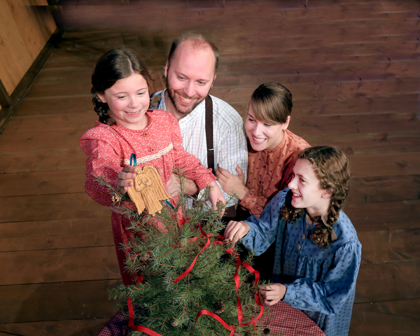 Photo Flash: First Look at A LITTLE HOUSE CHRISTMAS at Des Moines Community Playhouse Image