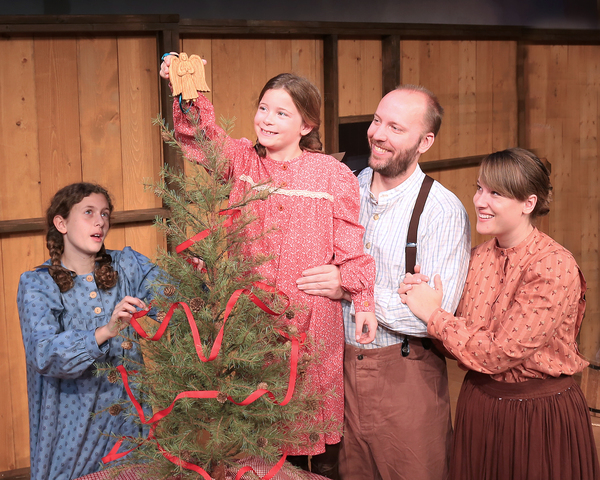 Photo Flash: First Look at A LITTLE HOUSE CHRISTMAS at Des Moines Community Playhouse Image