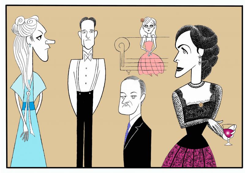 BWW Exclusive: Ken Fallin Draws the Stage - TIME AND THE CONWAYS Image