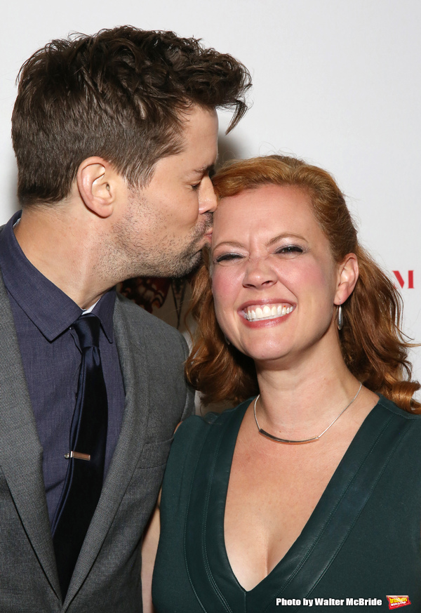 Andrew Rannells and Patti Murin Photo