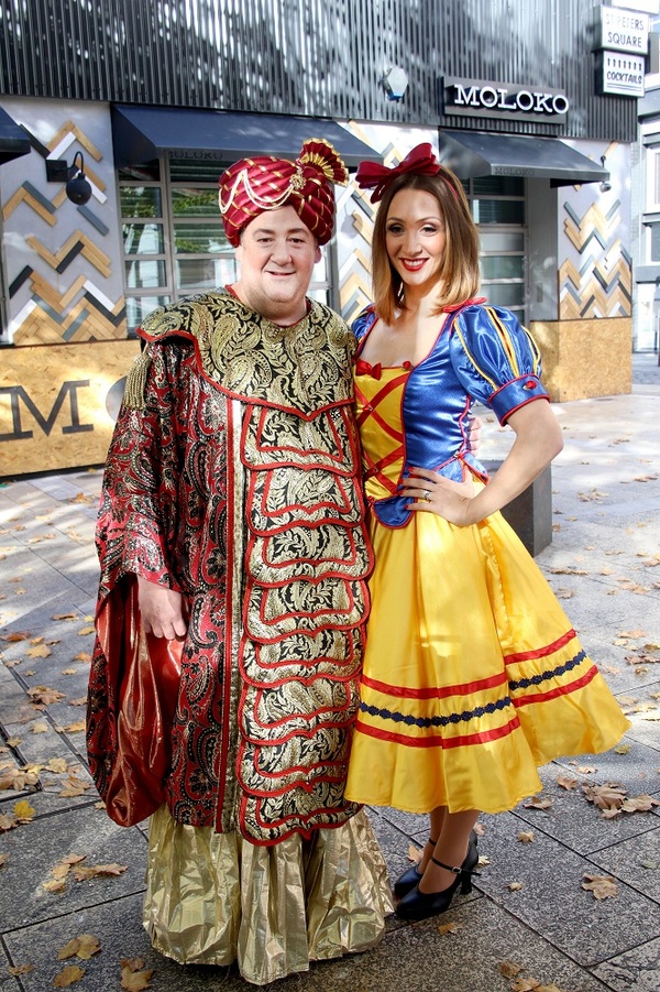 Photo Flash: It'll Be a White Christmas! Panto Stars Launch SNOW WHITE at St Helens Theatre Royal 