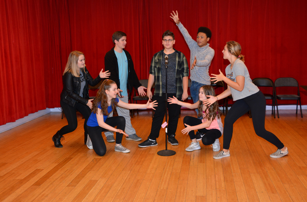 Photo Coverage: Inside the Rehearsal Room with THE 25TH ANNUAL PUTNAM COUNTY SPELLING BEE Image