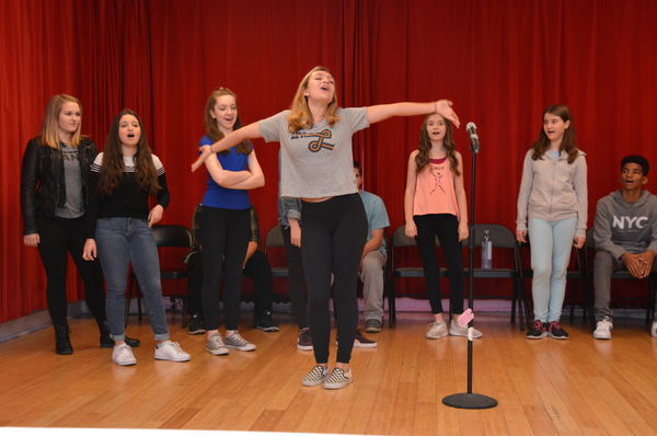 Photo Coverage: Inside the Rehearsal Room with THE 25TH ANNUAL PUTNAM COUNTY SPELLING BEE Image
