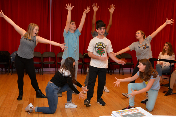 Photo Coverage: Inside the Rehearsal Room with THE 25TH ANNUAL PUTNAM COUNTY SPELLING BEE Image