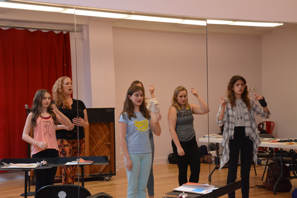 Photo Coverage: Inside the Rehearsal Room with THE 25TH ANNUAL PUTNAM COUNTY SPELLING BEE Image