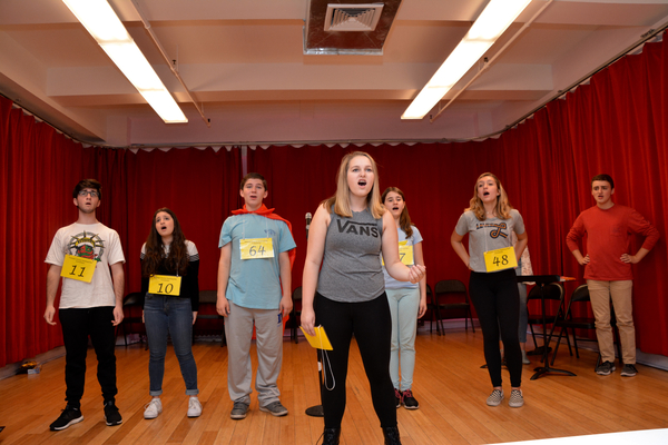 Photo Coverage: Inside the Rehearsal Room with THE 25TH ANNUAL PUTNAM COUNTY SPELLING BEE Image