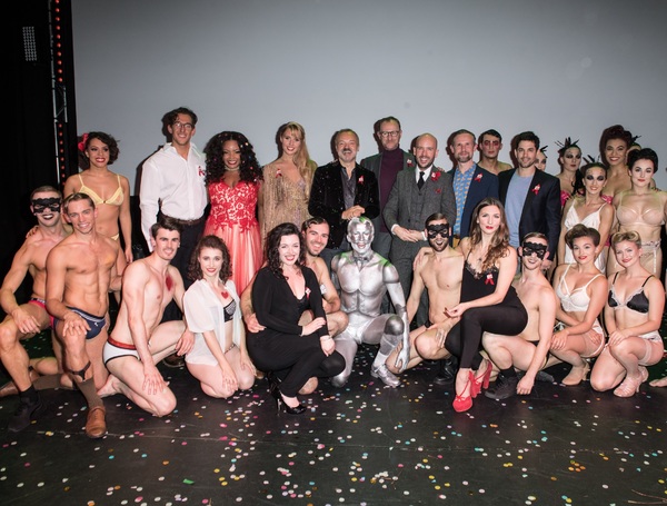 Photo Flash: Graham Norton and the WEST END BARES Company Raise Over £50,000 in 'RUBY STRIPPERS' Image