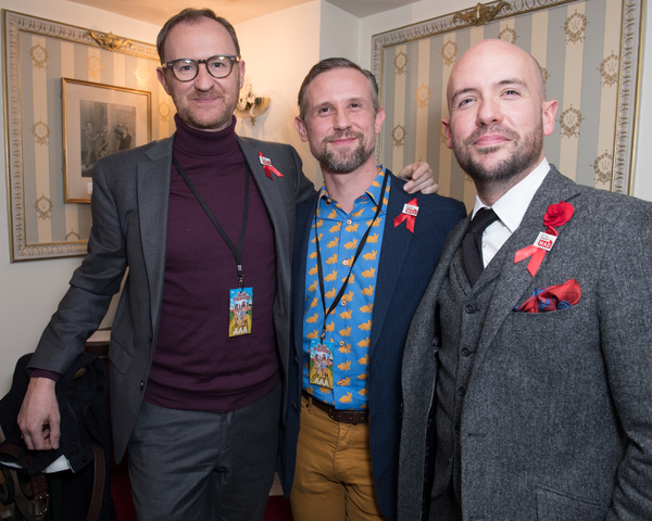 Mark Gatiss, Ian Hallard and Tom Allen Photo