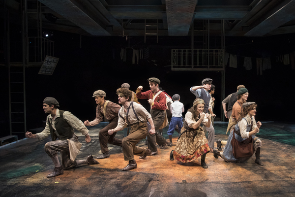 Photo Flash: Seize the Day! First Look at Patrick Rooney, Eliza Palasz and More in NEWSIES at The Marriott Theatre 