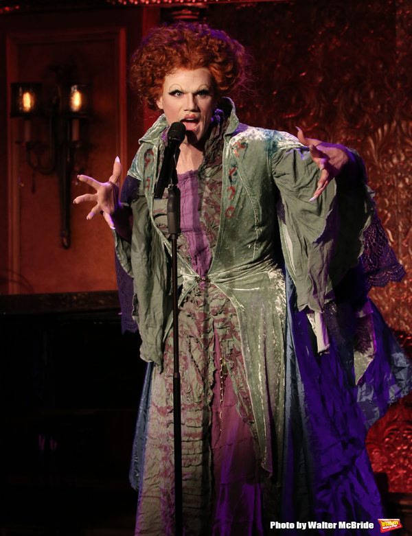 Photo Coverage: Jay Armstrong Johnson Gets Ready for a Not so Scary Halloween Party at Feinstein's/54 Below Image