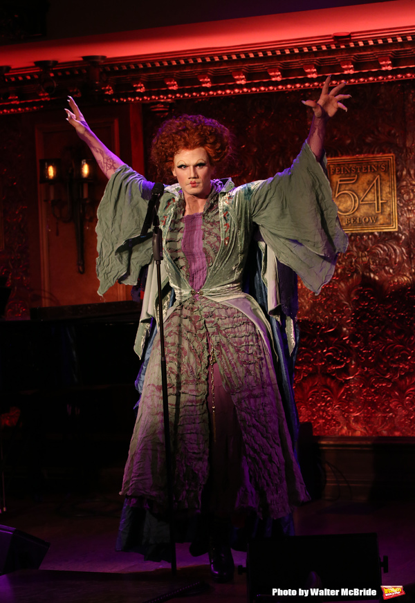 Photo Coverage: Jay Armstrong Johnson Gets Ready for a Not so Scary Halloween Party at Feinstein's/54 Below Image