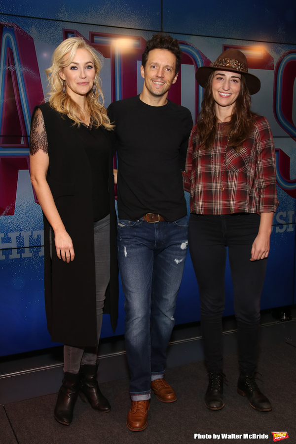 Photo Coverage: Jason Mraz Gets Tuned Up for His Broadway Debut in WAITRESS! Image
