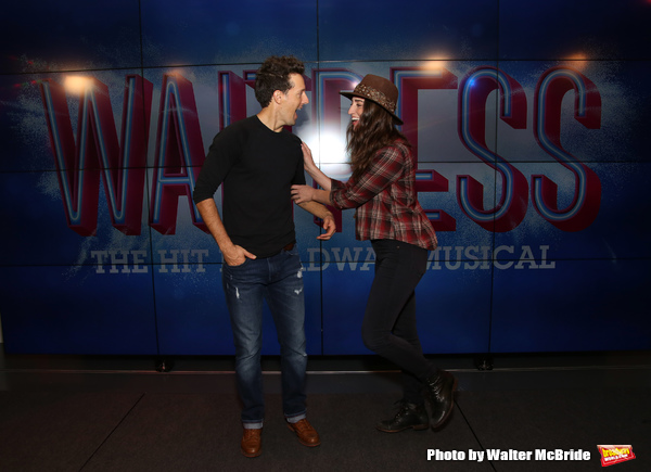 Photo Coverage: Jason Mraz Gets Tuned Up for His Broadway Debut in WAITRESS! Image