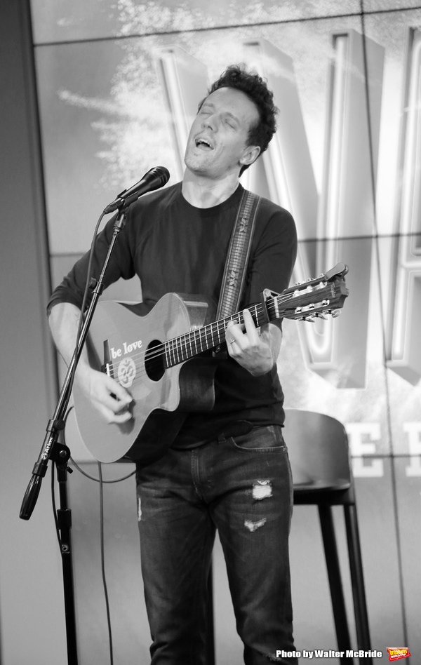 Photo Coverage: Jason Mraz Gets Tuned Up for His Broadway Debut in WAITRESS! Image