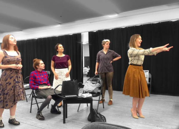 Photo Flash: In Rehearsal for Regeneration's 'COME BACK TO THE FIVE AND DIME' at The Workshop Theatre Image