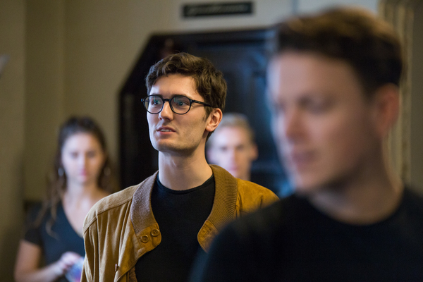 Photo Flash: In Rehearsals for 25th Anniversary Production of THE TAILOR-MADE MAN Image